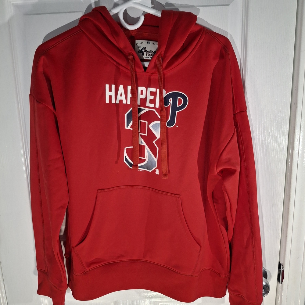 4Her by Carl Banks Phillies Bryce Harper Hoodie